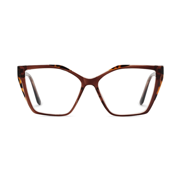 Eydology Elora Dark Brown Women's Cat Eye Glasses 2