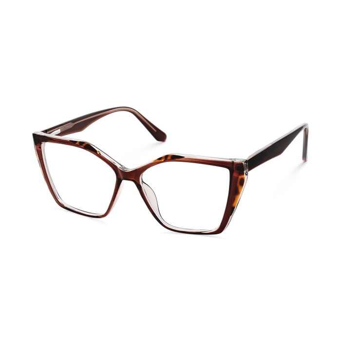 Eydology Elora Dark Brown Women's Cat Eye Glasses 3