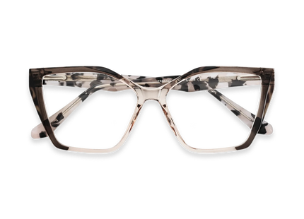 Eydology Elora Light Pink Tortoise Women's Cat Eye Glasses 1