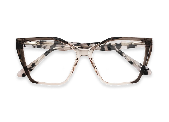 Eydology Elora Light Pink Tortoise Women's Cat Eye Glasses 1