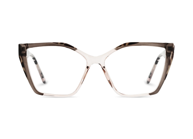 Eydology Elora Light Pink Tortoise Women's Cat Eye Glasses 2