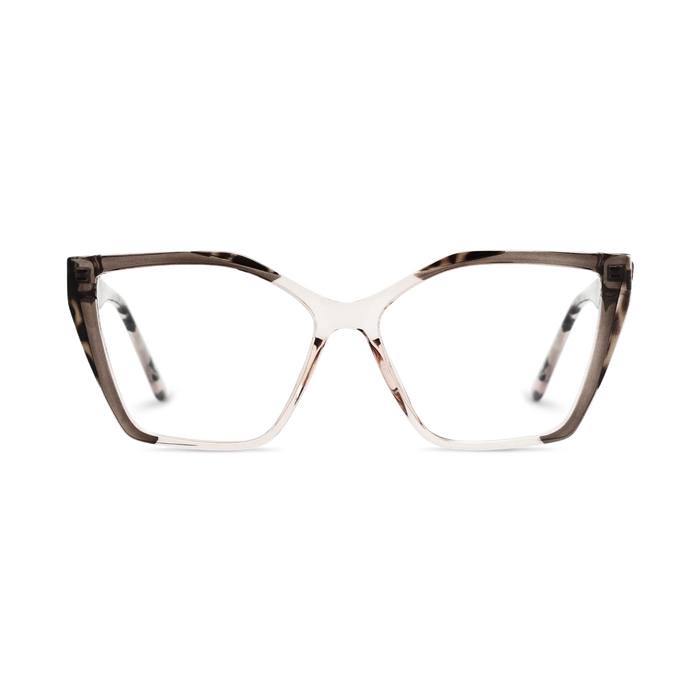 Eydology Elora Light Pink Tortoise Women's Cat Eye Glasses 2