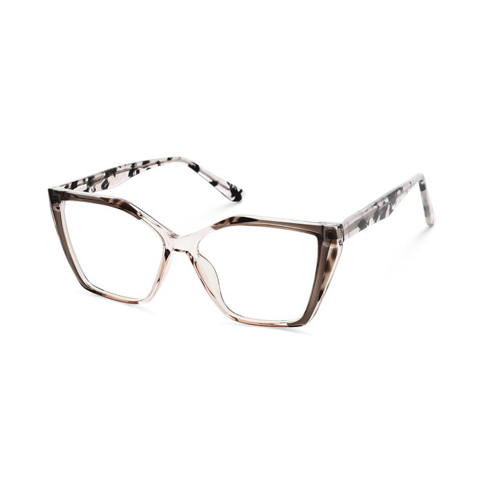 Eydology Elora Light Pink Tortoise Women's Cat Eye Glasses 3