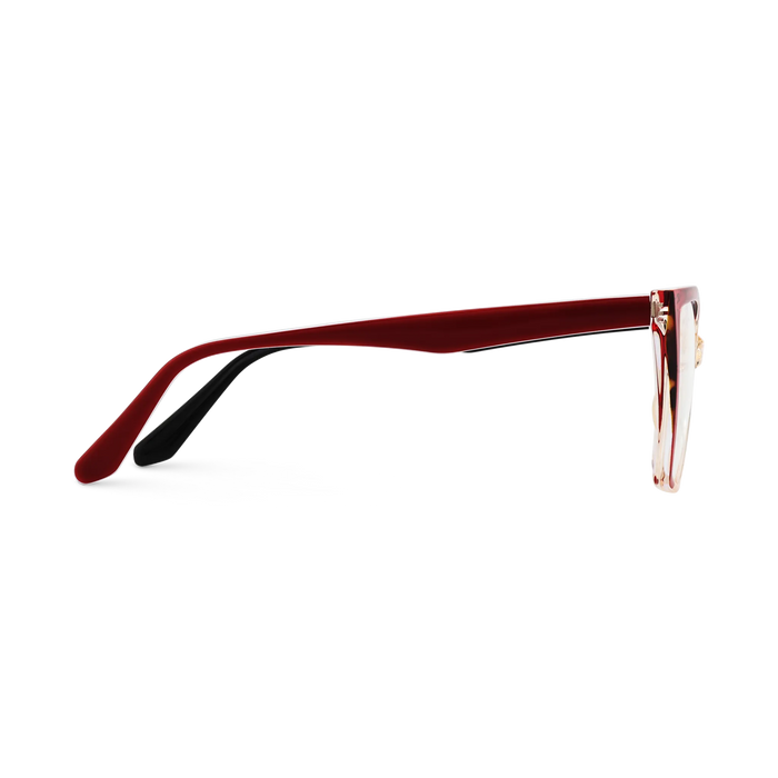 Eydology Elora Red Women's Cat Eye Glasses 4