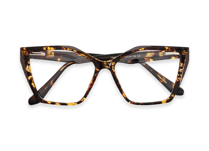 Eydology Elora Tortoise Women's Cat Eye Glasses 1