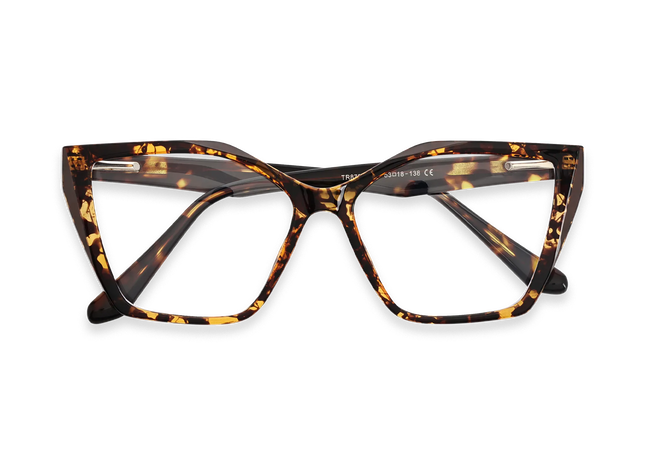 Eydology Elora Tortoise Women's Cat Eye Glasses 1