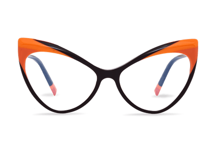 Eydology Elyse Orange Eyewear 1