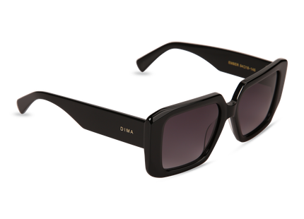 Eydology Ember Black Frame Grey Gradient Lens Sunglasses 2