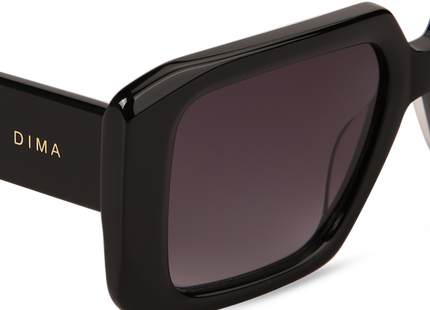 Eydology Ember Black Frame Grey Gradient Lens Sunglasses 4
