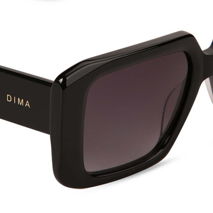 Eydology Ember Black Frame Grey Gradient Lens Sunglasses 4