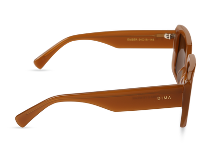 Eydology Ember Honey Frame Brown Lens Sunglasses 3