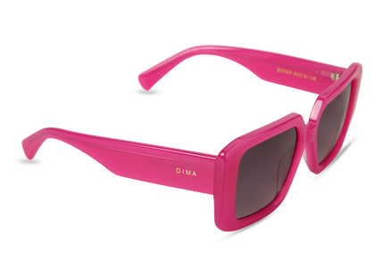 Eydology Ember Rose Frame Grey Gradient Lens Sunglasses 2