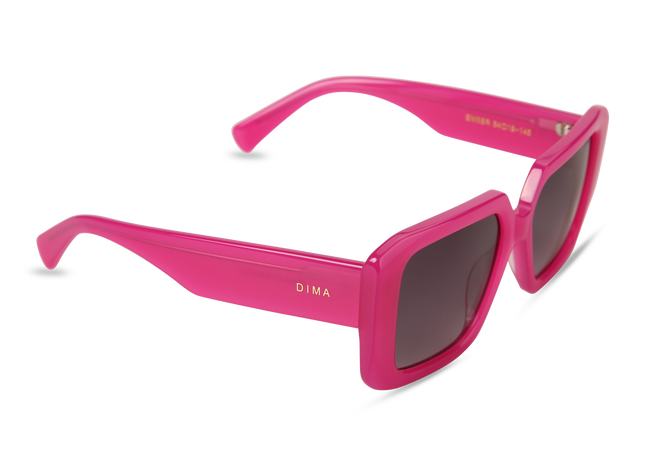 Eydology Ember Rose Frame Grey Gradient Lens Sunglasses 2