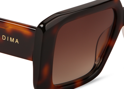 Eydology Ember Tortoise Frame Brown Gradient Lens Sunglasses 4