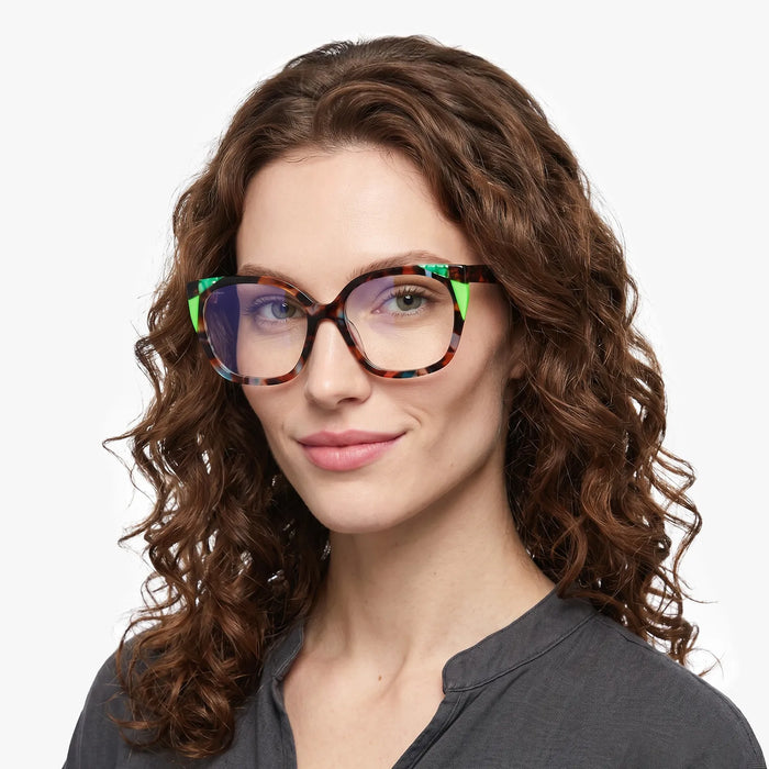 Eydology Emerie Brown Tortoise Glasses 3
