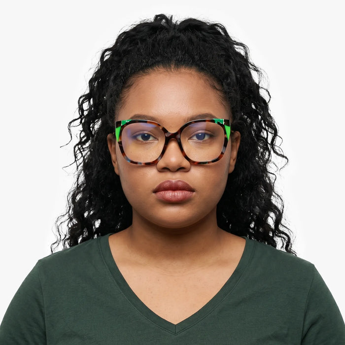 Eydology Emerie Brown Tortoise Glasses 4