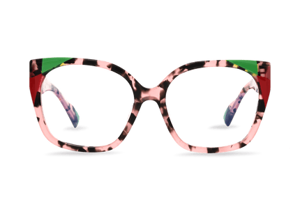 Eydology Emerie Pink Tortoise Glasses 1
