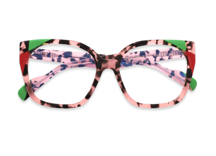 Eydology Emerie Pink Tortoise Glasses 3