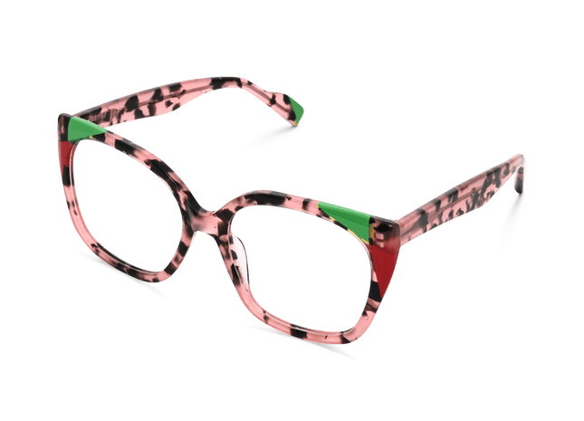 Eydology Emerie Pink Tortoise Glasses 5