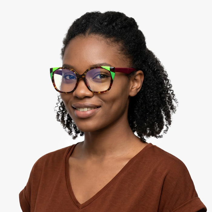 Eydology Emerie Red Glasses 4