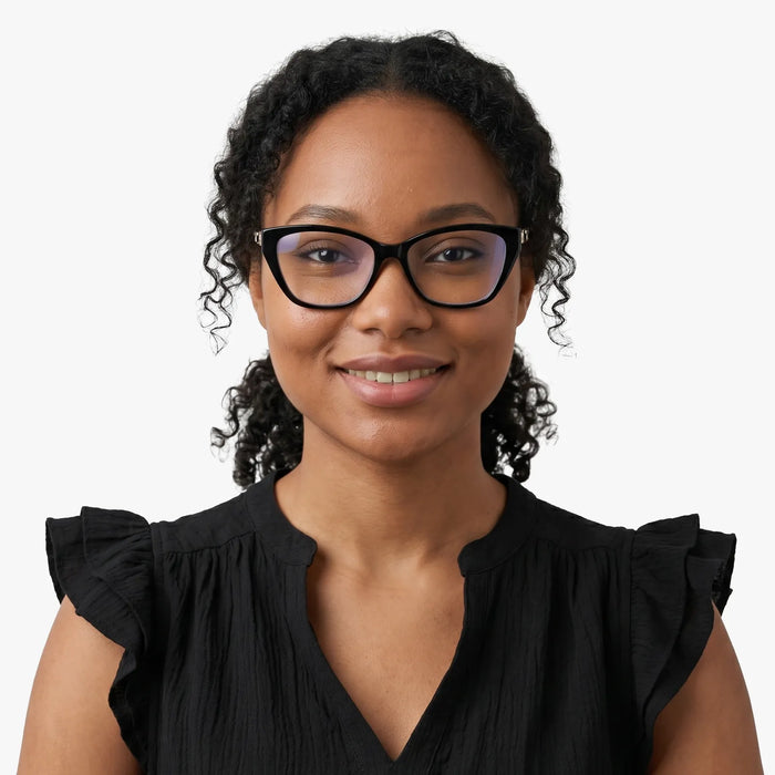 Eydology Emir Black Eyeglasses 4