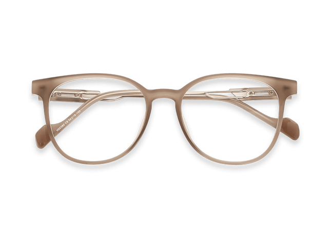 Eydology Emmalynn Muddy Brown/Silver Glasses 1