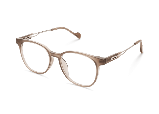 Eydology Emmalynn Muddy Brown/Silver Glasses 3