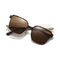 Eydology Erin Tortoise Polarized Brown Lens Clip on Sunglasses 1