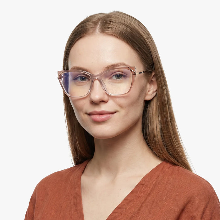 Eydology Esme Gradient Pink Glasses 3