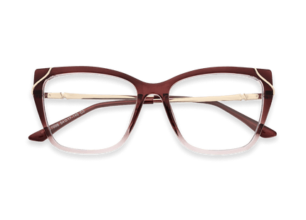 Eydology Esme Gradient Red Glasses 1