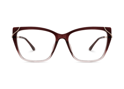 Eydology Esme Gradient Red Glasses 2