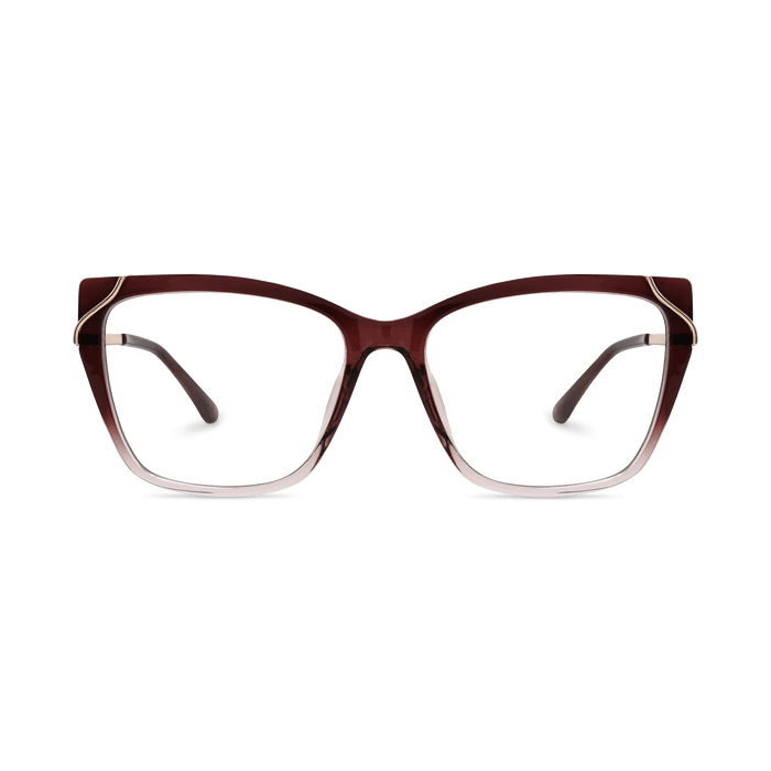 Eydology Esme Gradient Red Glasses 2