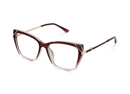 Eydology Esme Gradient Red Glasses 3