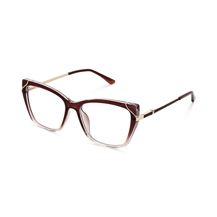 Eydology Esme Gradient Red Glasses 3