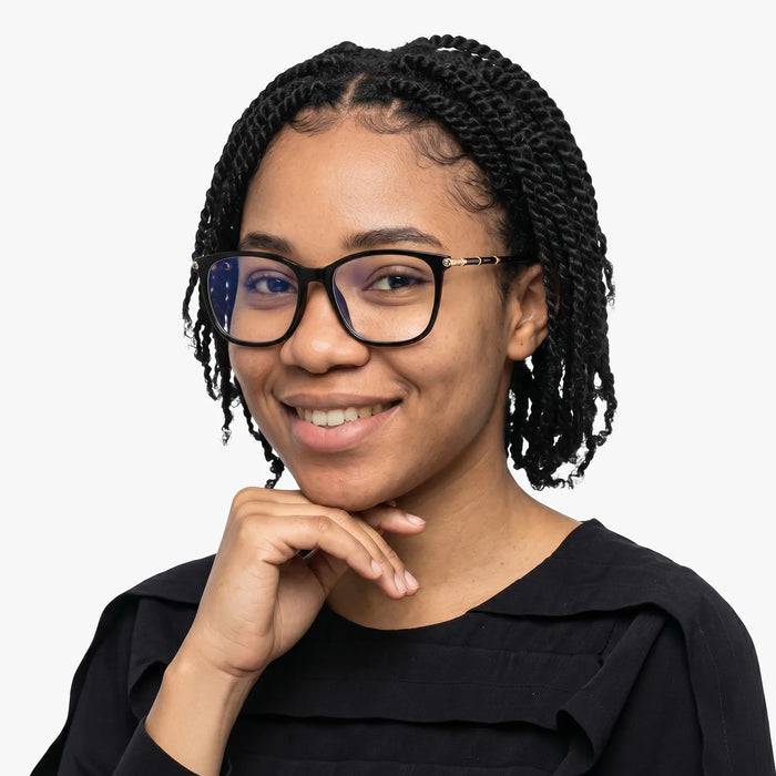 Eydology Etta Black Glasses 4