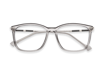 Eydology Etta Crystal Grey Glasses 1