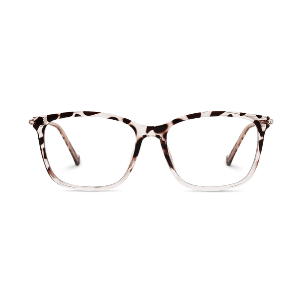 Eydology Etta Crystal Pink Black Tortoise Glasses 2