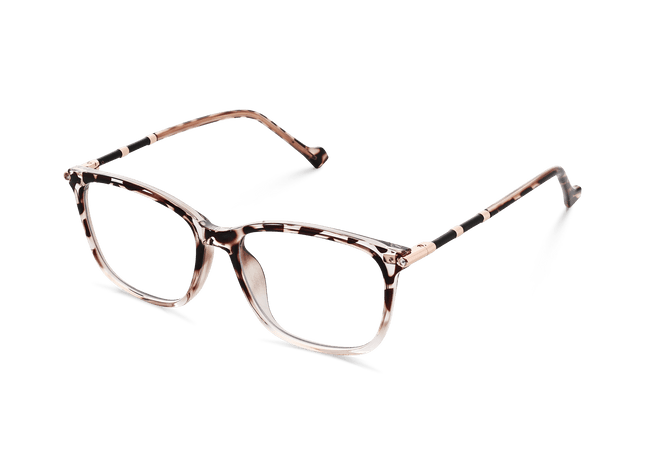 Eydology Etta Crystal Pink Black Tortoise Glasses 5