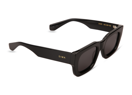 Eydology Ever Black Frame Grey Lens Glasses 2