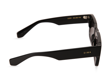 Eydology Ever Black Frame Grey Lens Glasses 3