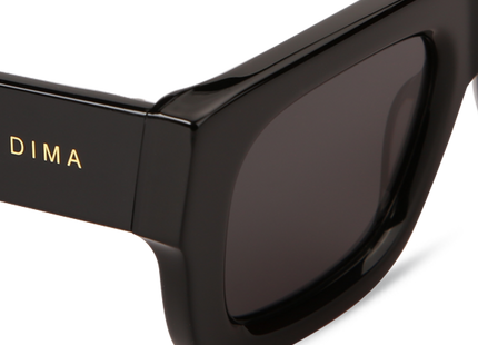 Eydology Ever Black Frame Grey Lens Glasses 4