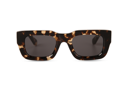 Eydology Ever Espresso Tortoise Frame Grey Lens Glasses 1