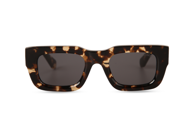 Eydology Ever Espresso Tortoise Frame Grey Lens Glasses 1