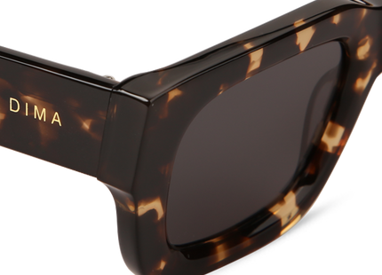 Eydology Ever Espresso Tortoise Frame Grey Lens Glasses 4