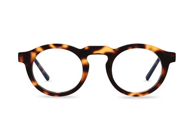 Eydology Everleigh Amber Tortoise Glasses 1