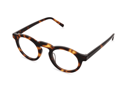 Eydology Everleigh Amber Tortoise Glasses 2