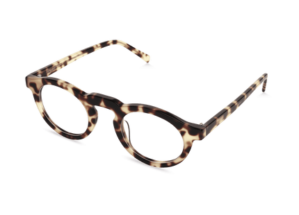 Eydology Everleigh Cream Tortoise Glasses 2