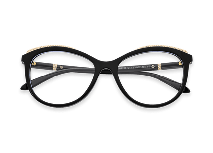 Eydology Everly Black Glasses 1