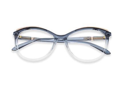Eydology Everly Gradient Blue Glasses 1
