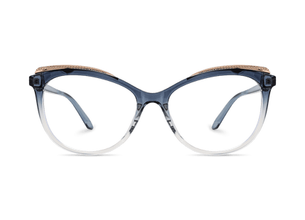 Eydology Everly Gradient Blue Glasses 2